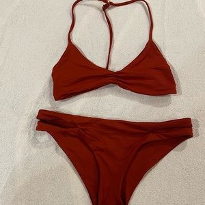 L space swimsuit! Red